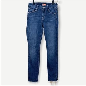 Mother Looker Ankle Fray jeans
